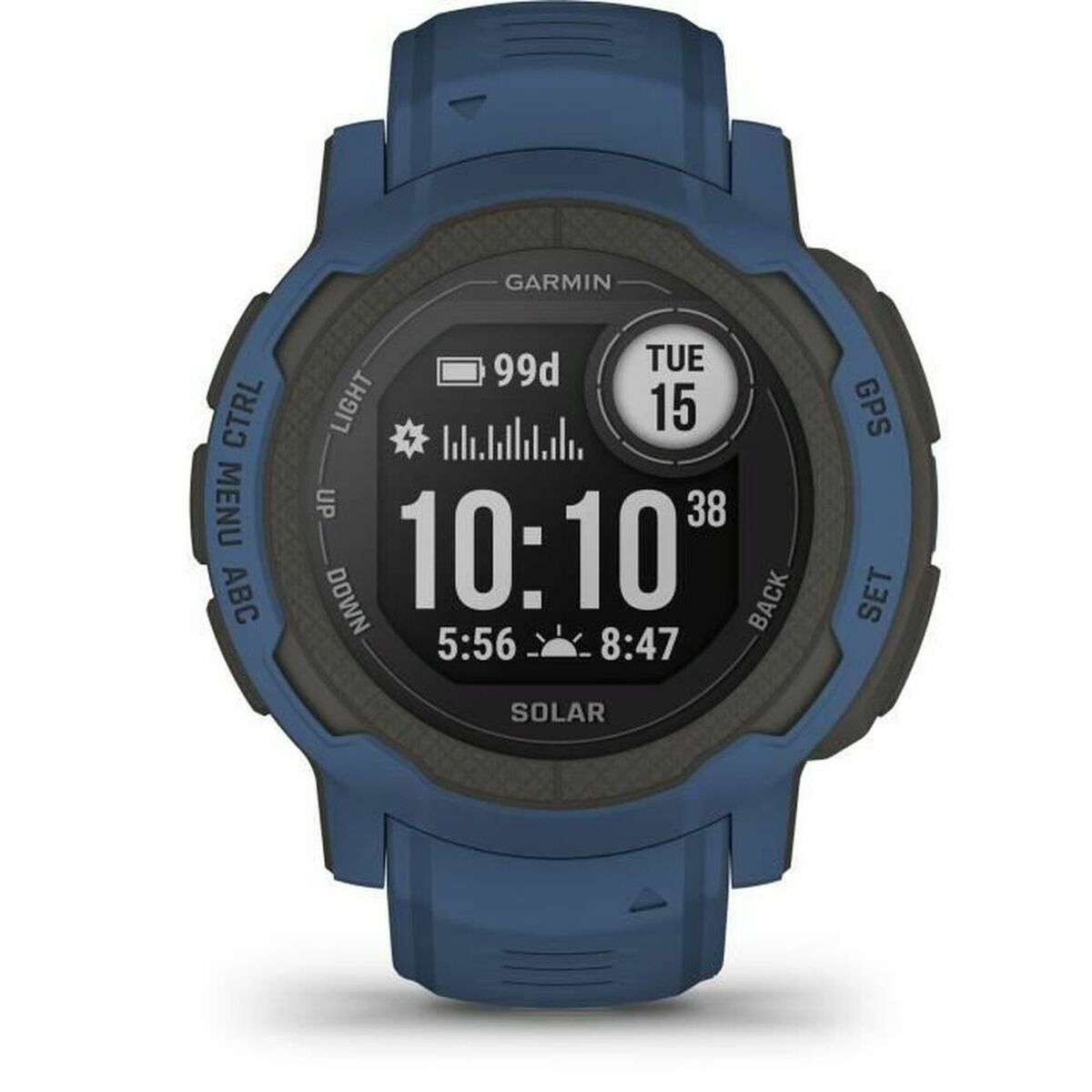 Orologi Sportivi GARMIN Instinct 2 Solar Azzurro 0,9"