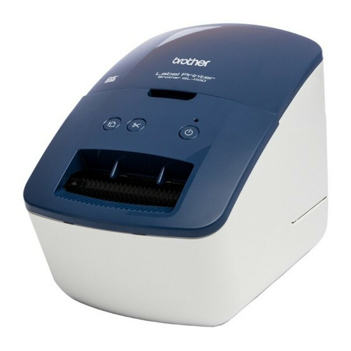 Stampante per Etichette Brother QL600B 300 dpi 71 mm/s USB 2.0 Azzurro Monocromatica