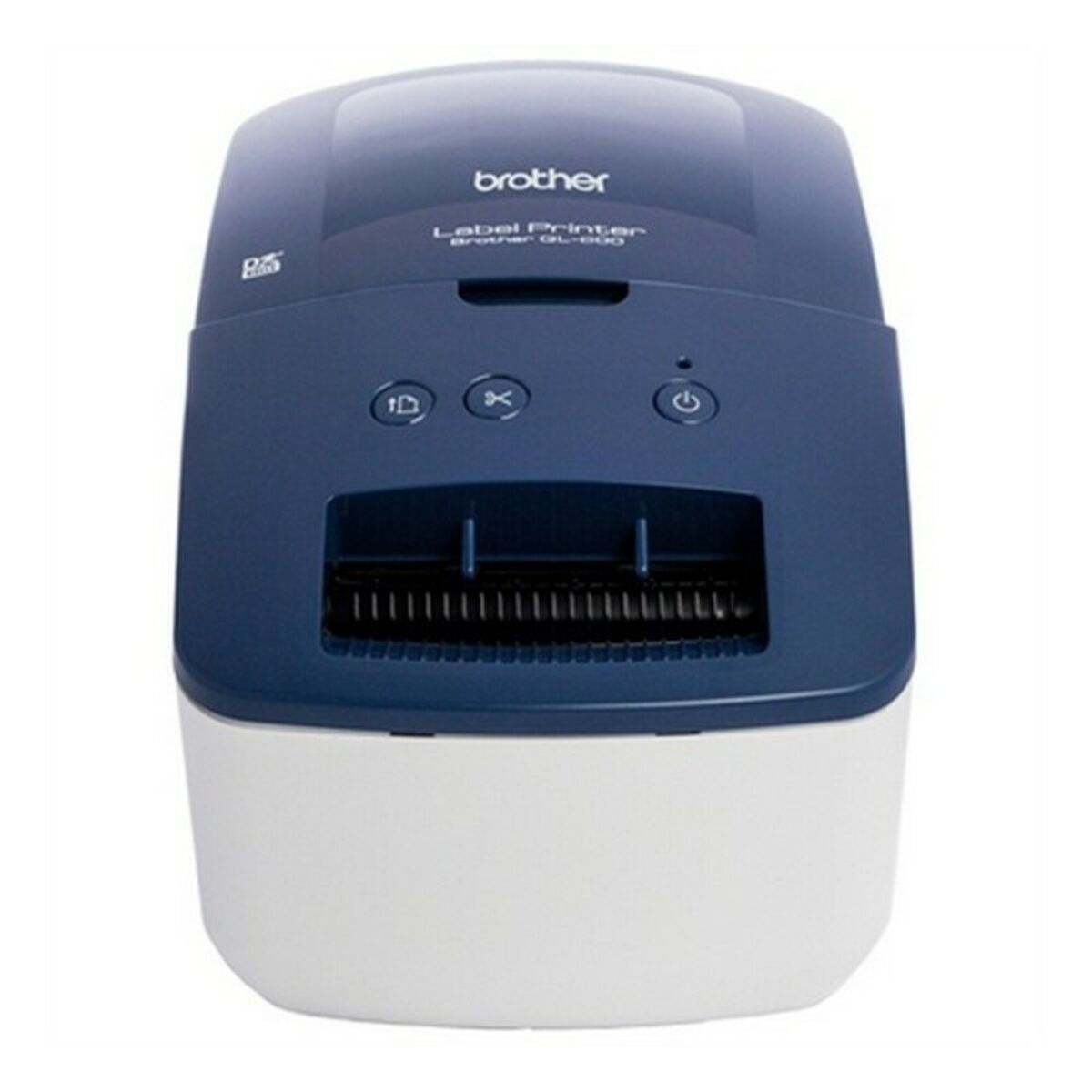Stampante per Etichette Brother QL600B 300 dpi 71 mm/s USB 2.0 Azzurro Monocromatica