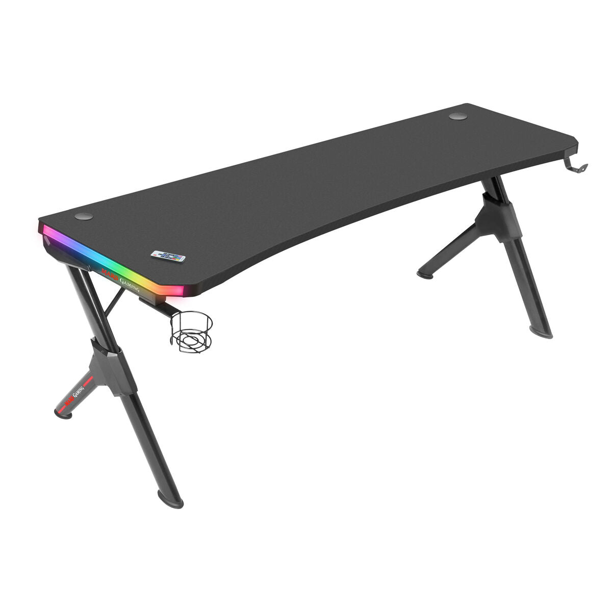 Scrivania Mars Gaming MGDXLRGB Nero Acciaio 160 x 60 cm