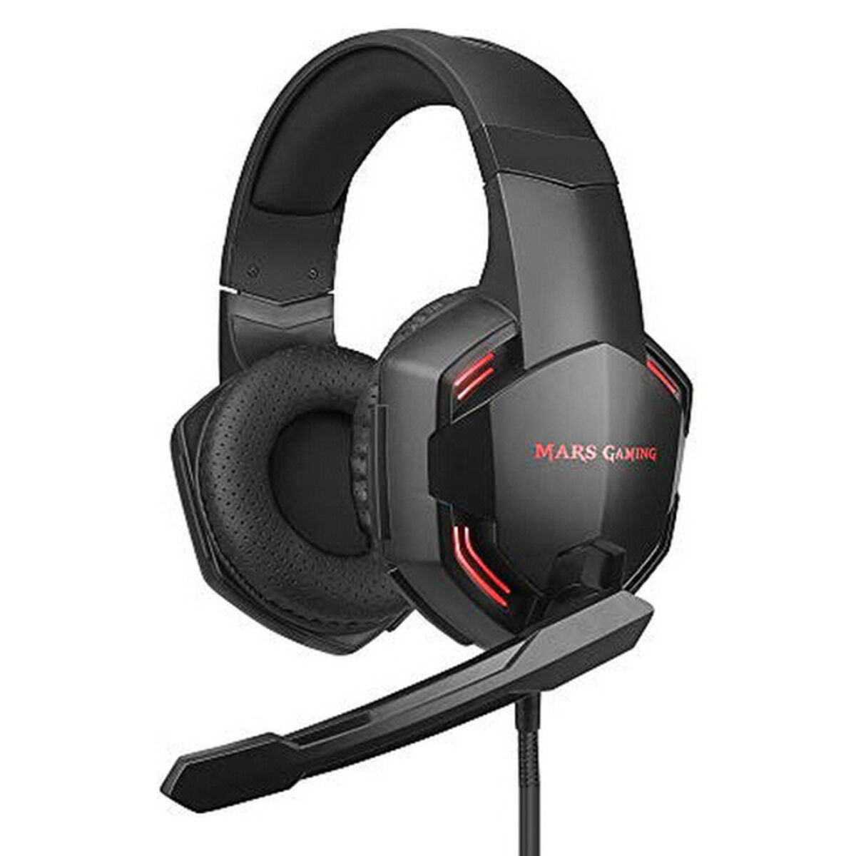Tacens MHXPRO71 游戏耳机带麦克风黑红