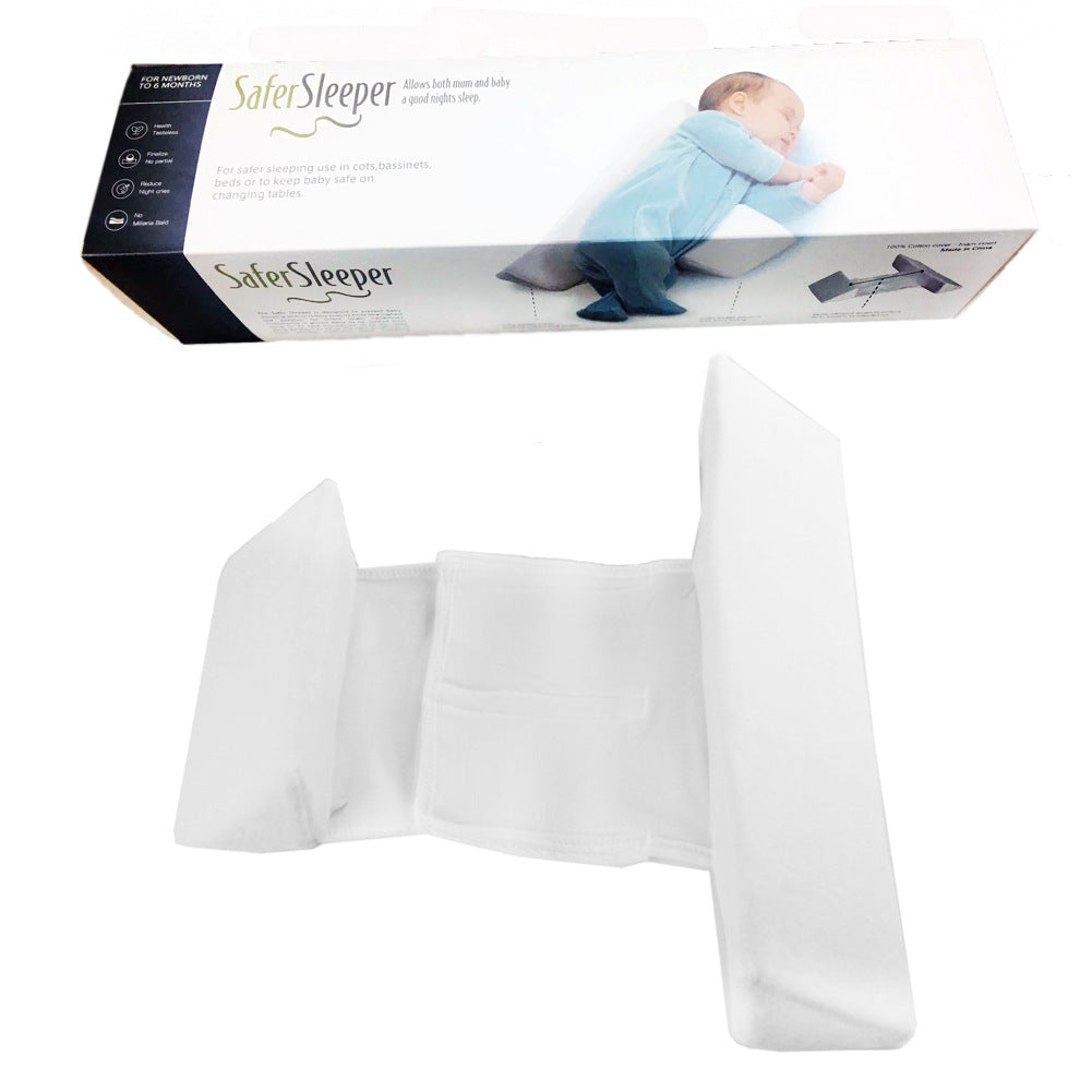 Cuscino modellante per lo styling del neonato Triangolo del cuscino per dormire sul lato anti-ribaltamento