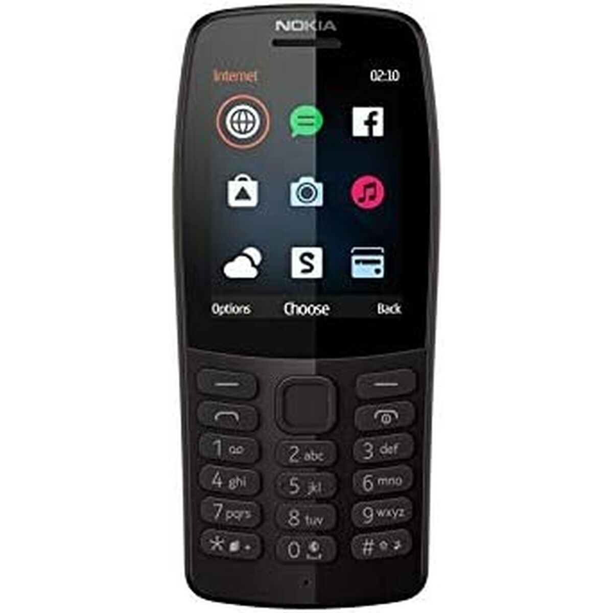 Telefono Cellulare Nokia 210 4G 2,3" 16 GB RAM Nero