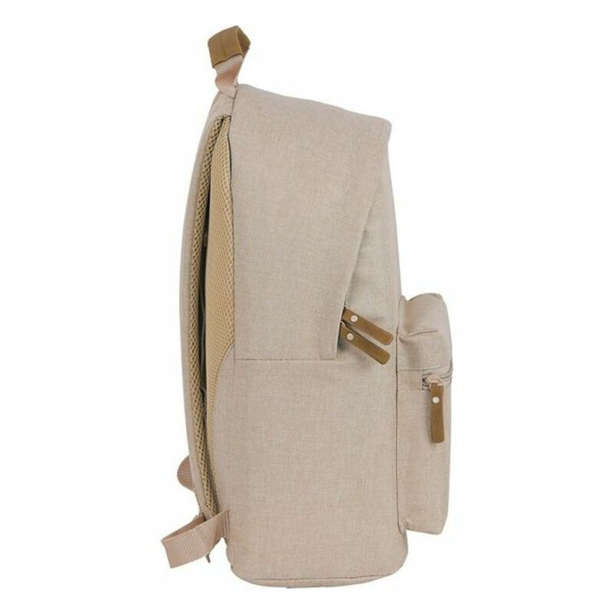 Safta M819 笔记本电脑背包 14.1 英寸米色 31 x 41 x 16 厘米