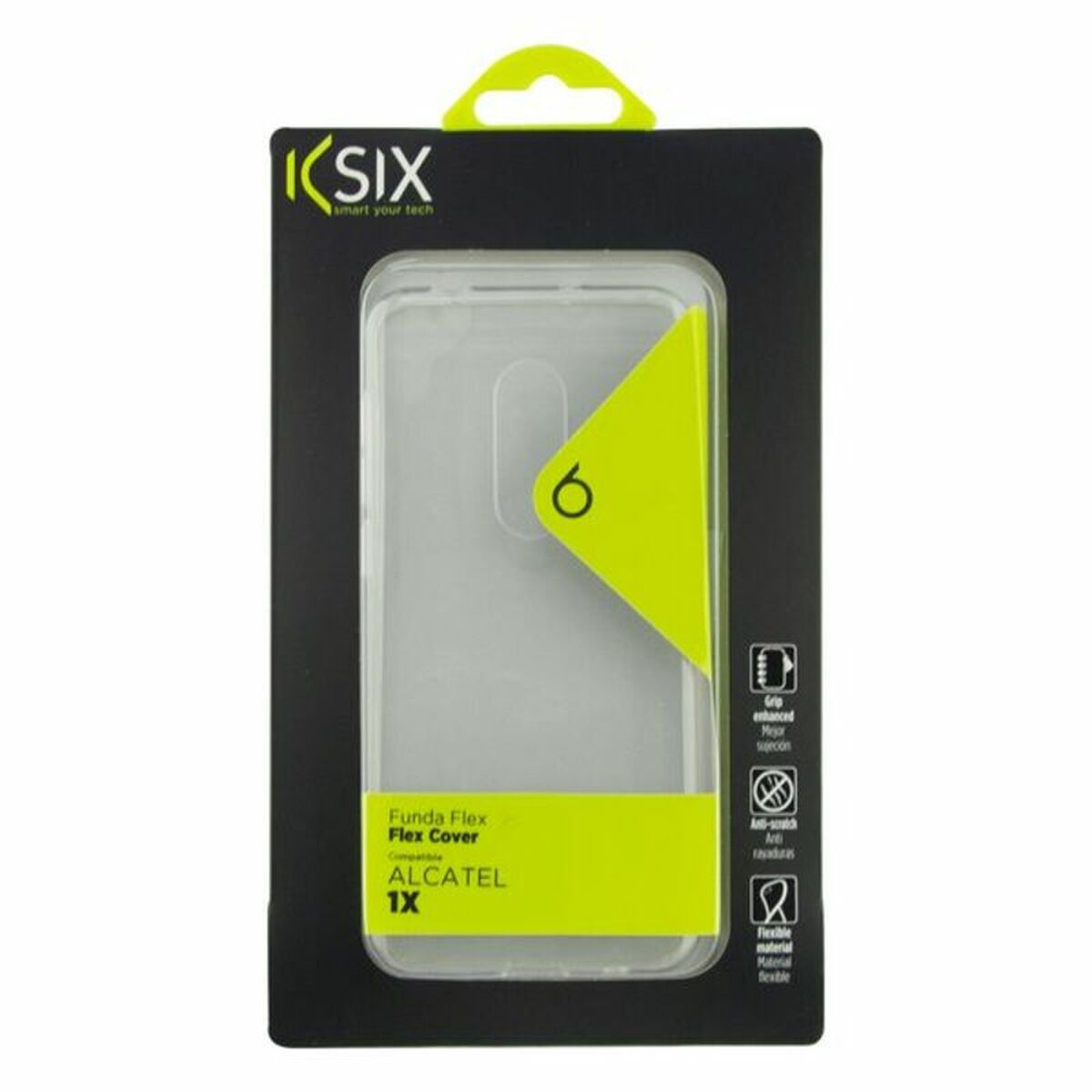 Custodia per Cellulare Alcatel 1x Flex TPU Trasparente