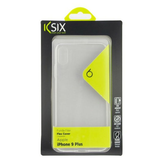 Custodia per Cellulare Iphone Xs Max KSIX Flex Trasparente