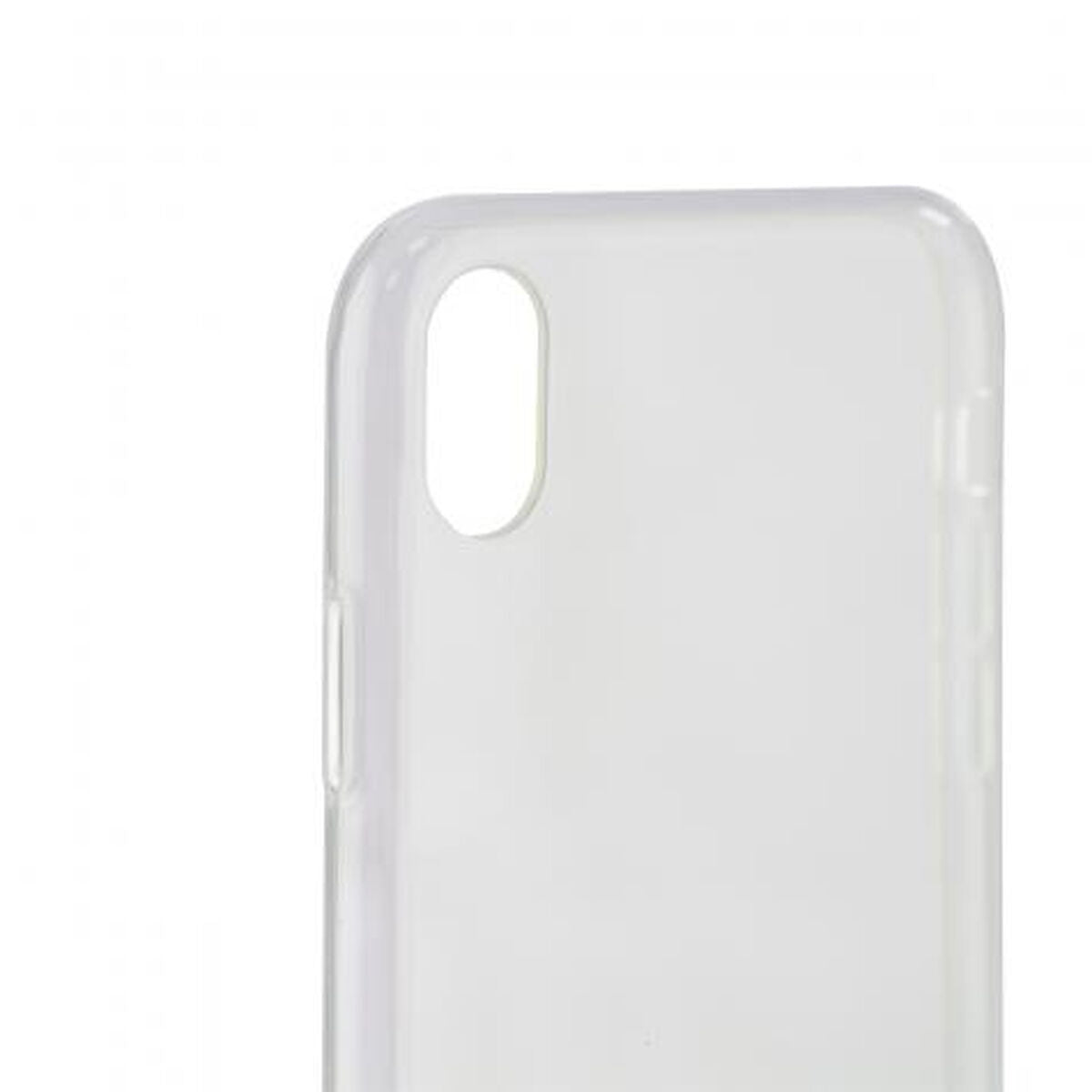 Custodia per Cellulare Iphone Xs Max KSIX Flex Trasparente