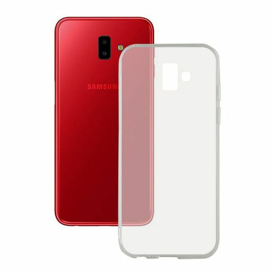 Custodia per Cellulare Samsung Galaxy J6+ 2018 Flex TPU Trasparente