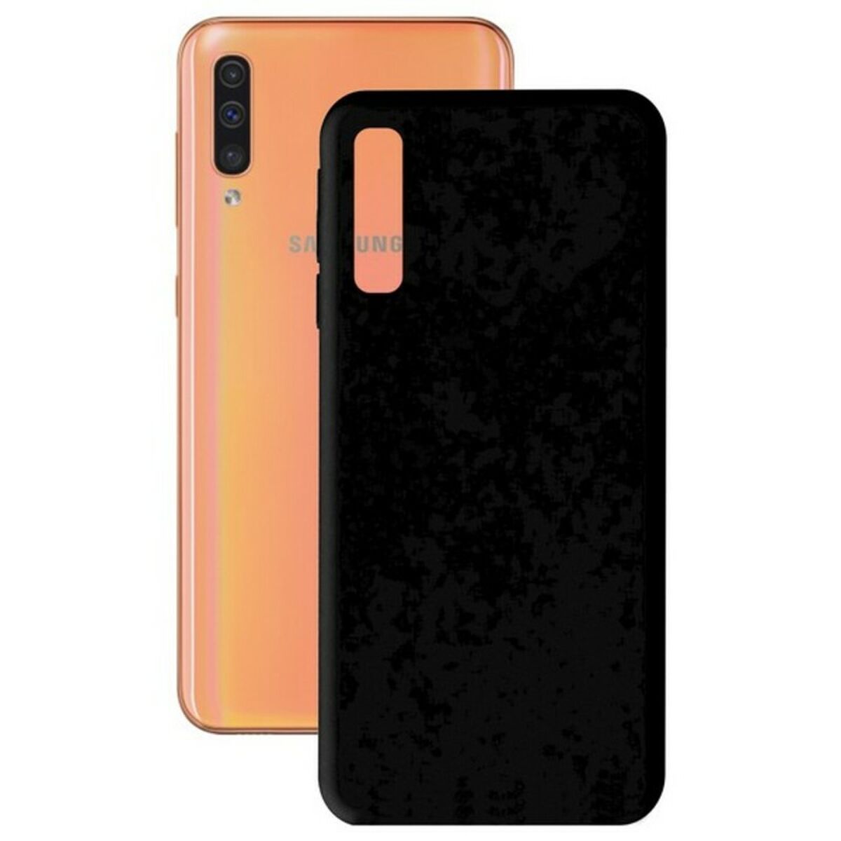 Custodia per Cellulare Samsung Galaxy A70 KSIX Soft Cover