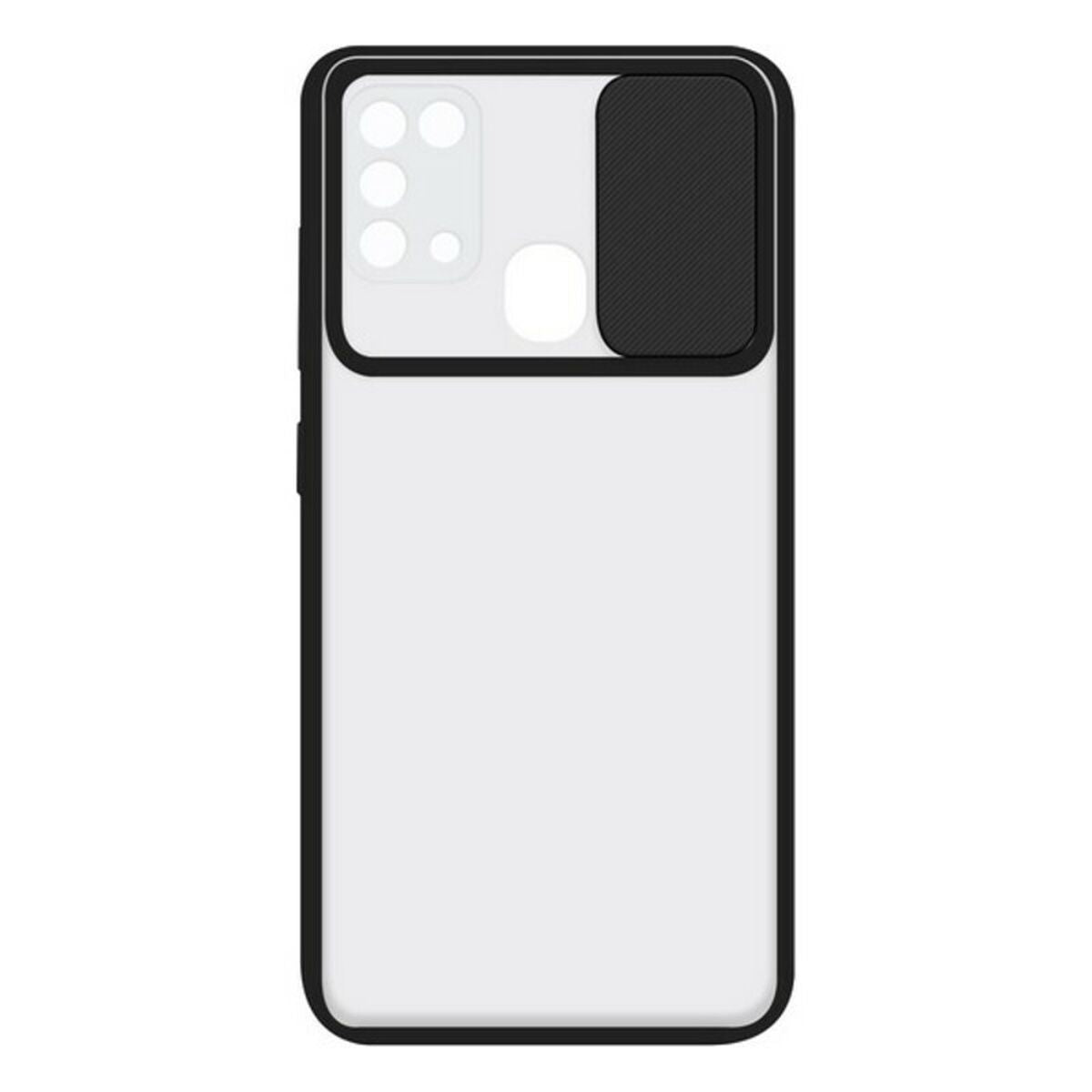适用于三星 Galaxy A31 KSIX Duo 软凸轮保护黑色 TPU 边缘手机壳