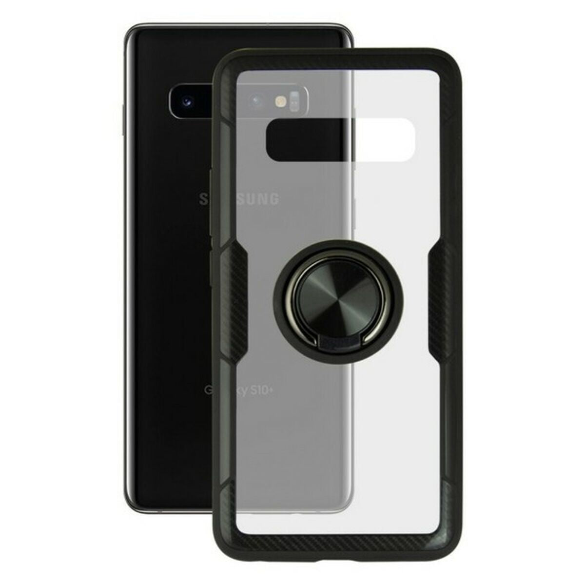 Custodia per Cellulare Galaxy S10+ KSIX BIG-S1903228 Trasparente Galaxy S10 Plus Samsung