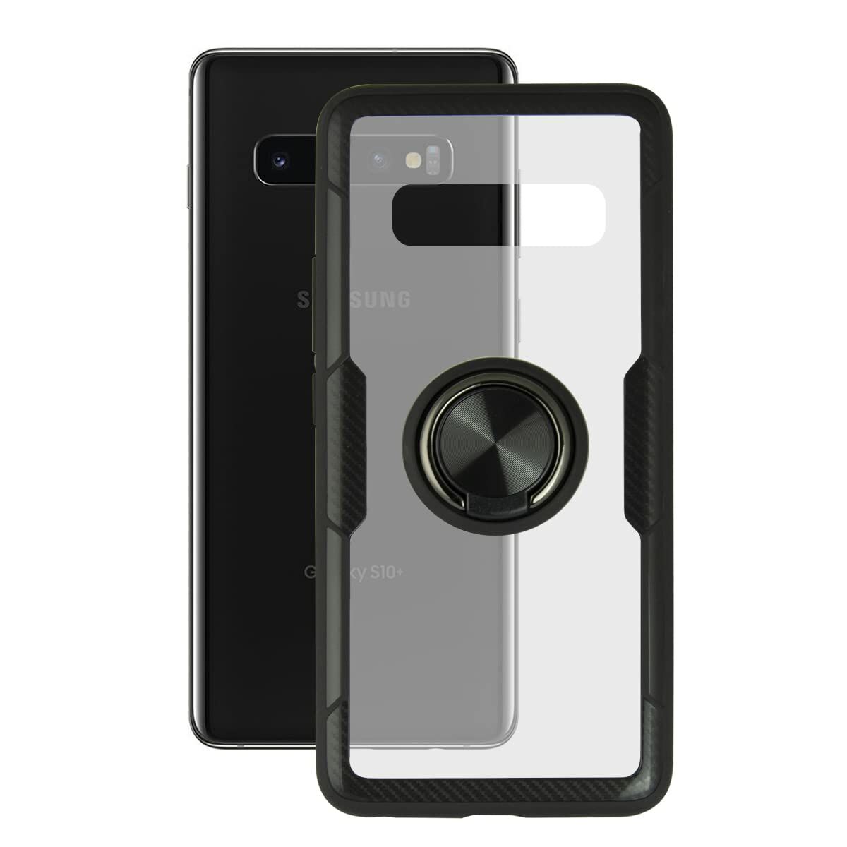Custodia per Cellulare Galaxy S10+ KSIX BIG-S1903228 Trasparente Galaxy S10 Plus Samsung