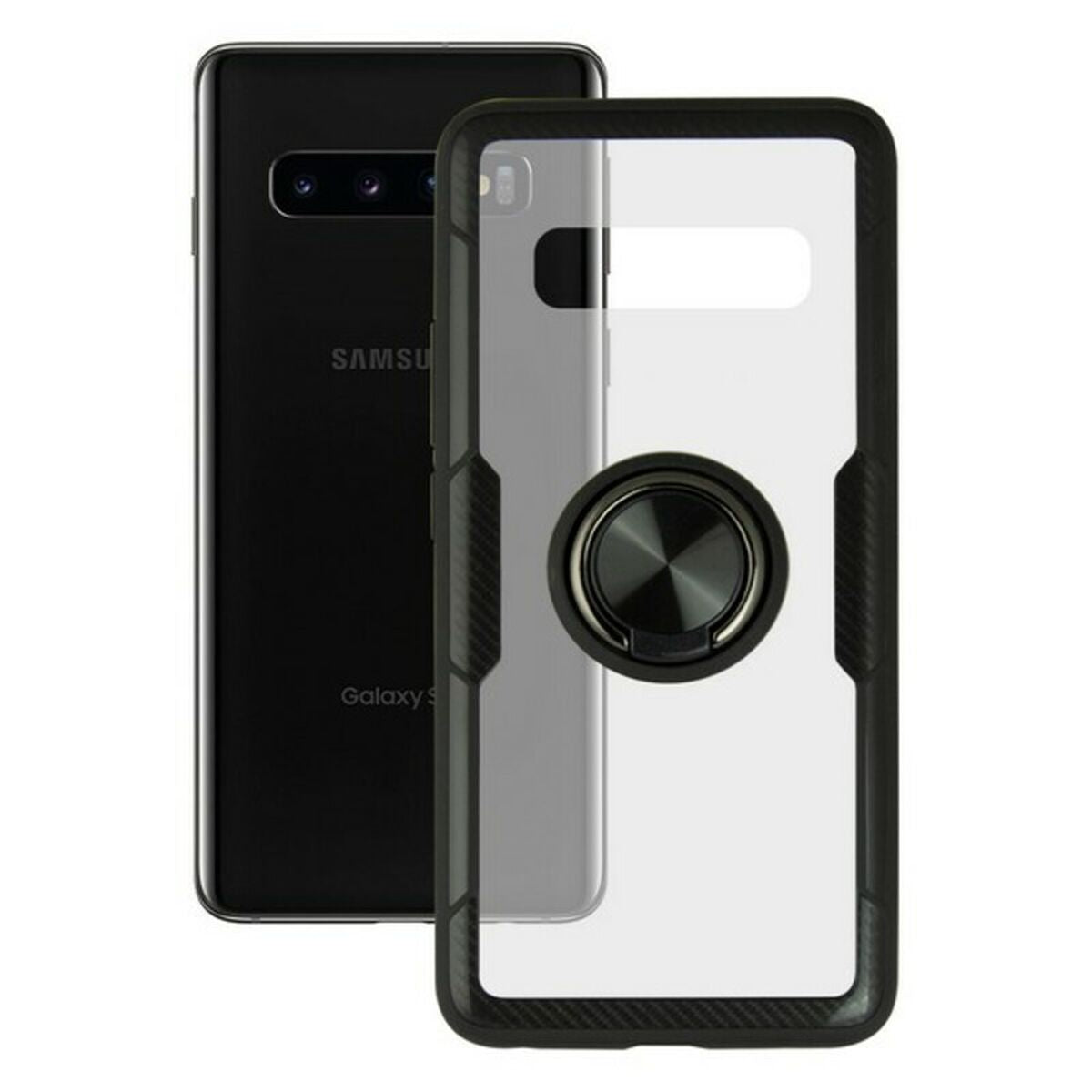 Custodia per Cellulare Galaxy S10 KSIX BIG-S1903226 Trasparente Galaxy S10 Samsung