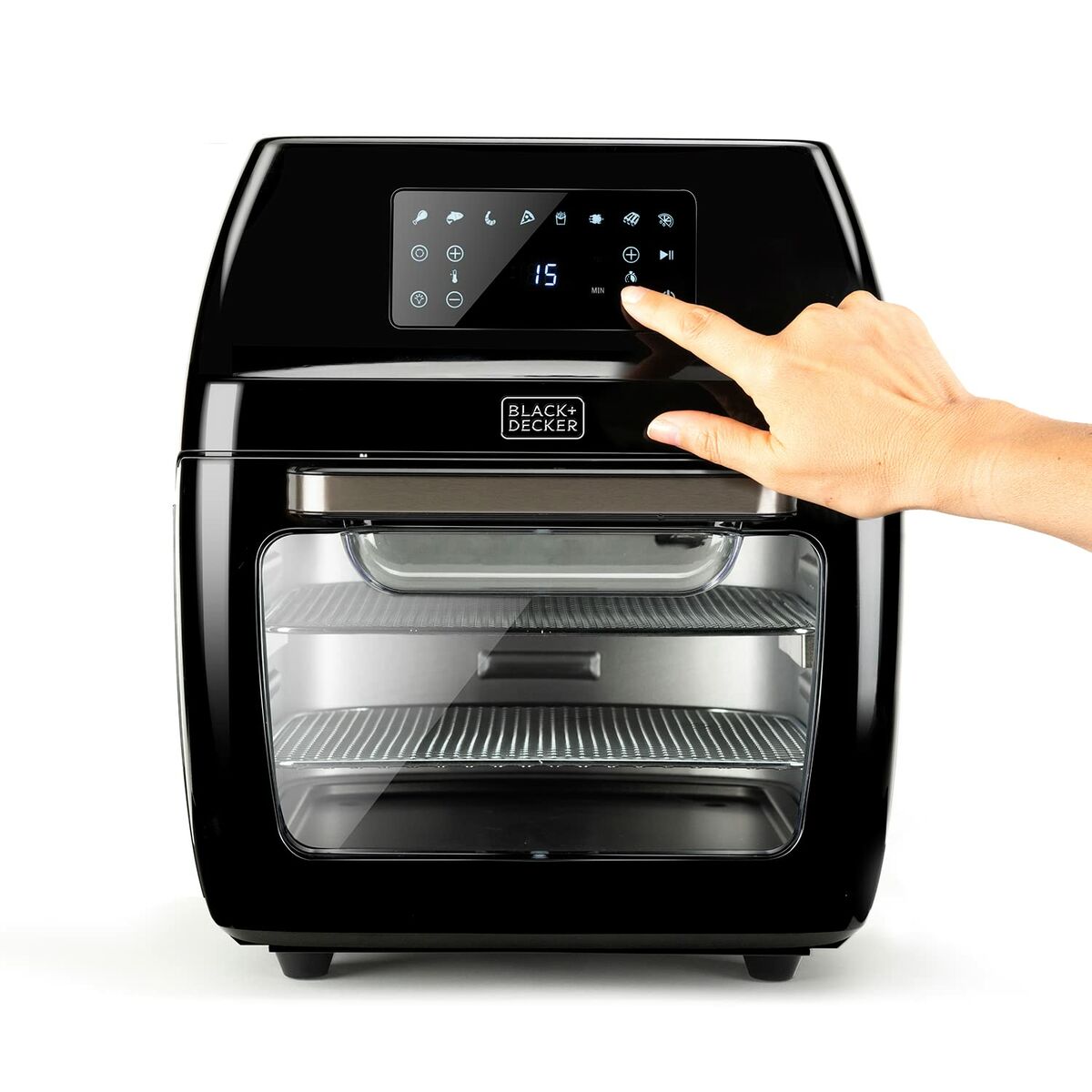 Friggitrice senza Olio Black & Decker BXAF1200E Nero 1700 W 12 L