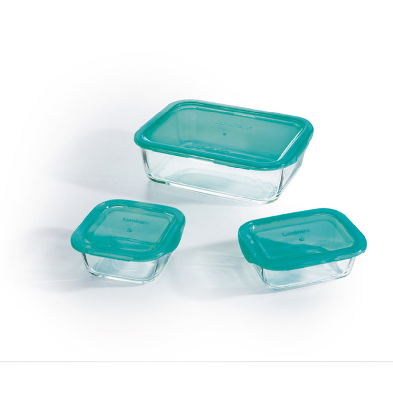 午餐盒套装 Luminarc Keep'n Box (3 件) 3 件