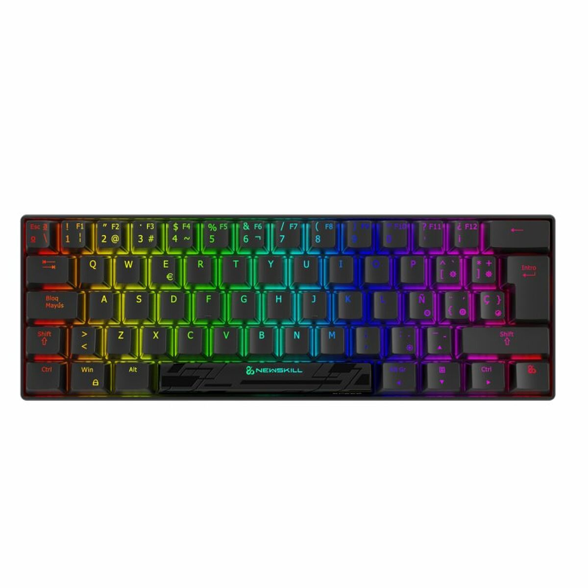Tastiera per Giochi Newskill Pyros Speed Pro Qwerty in Spagnolo