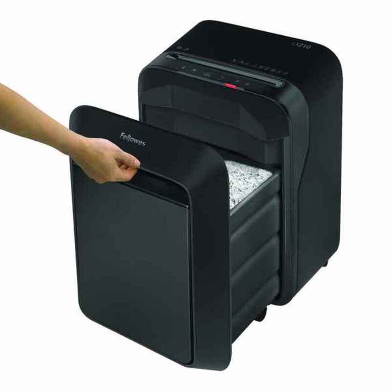 Distruggi Documenti Micro Taglio Fellowes LX210 23 L 16 Frunze 4 x 12 mm Nero
