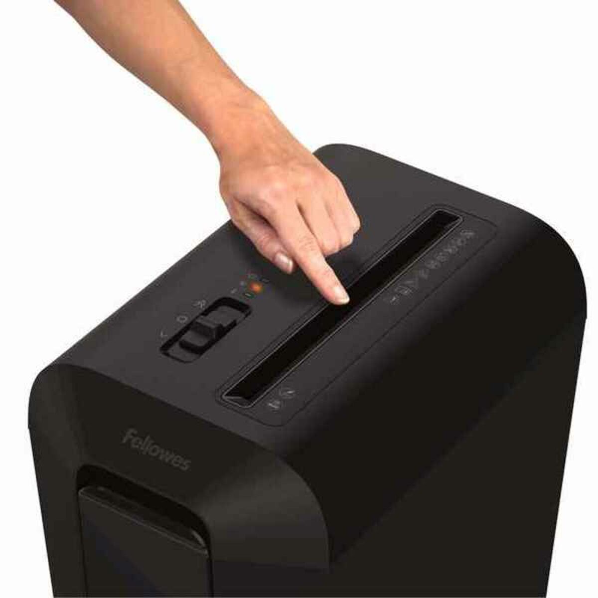 Distruggi Documenti Micro Taglio Fellowes LX65 22 L 10 Foglie 4 x 40 mm Nero