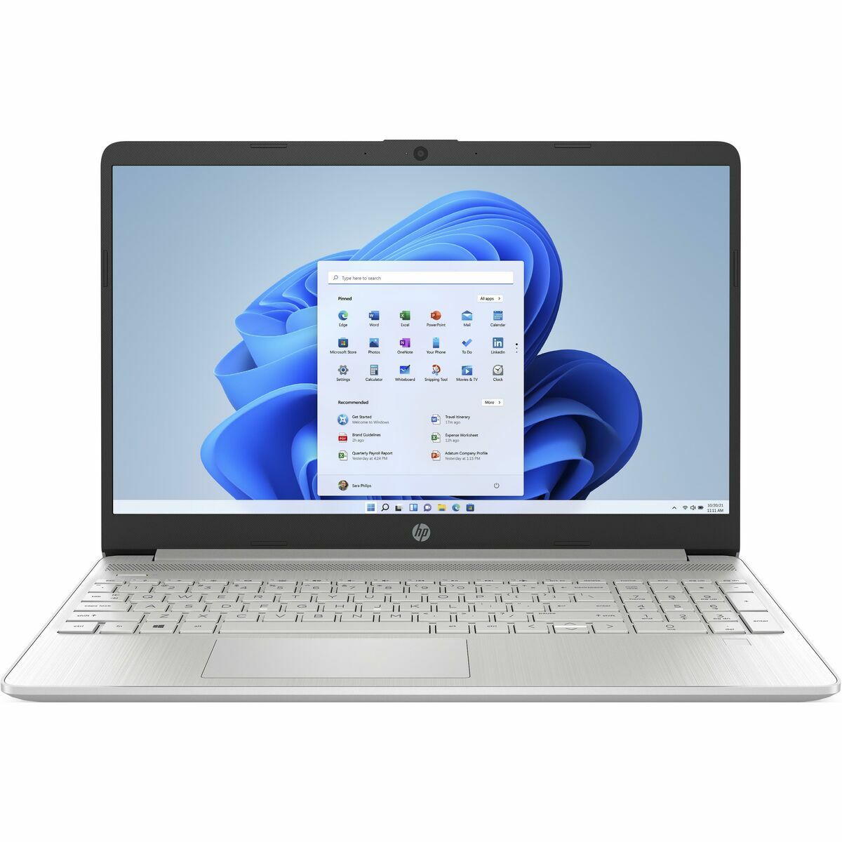 Laptop HP 15s-eq1161ns Qwerty in Spagnolo 8 GB RAM 256 GB 256 GB SSD