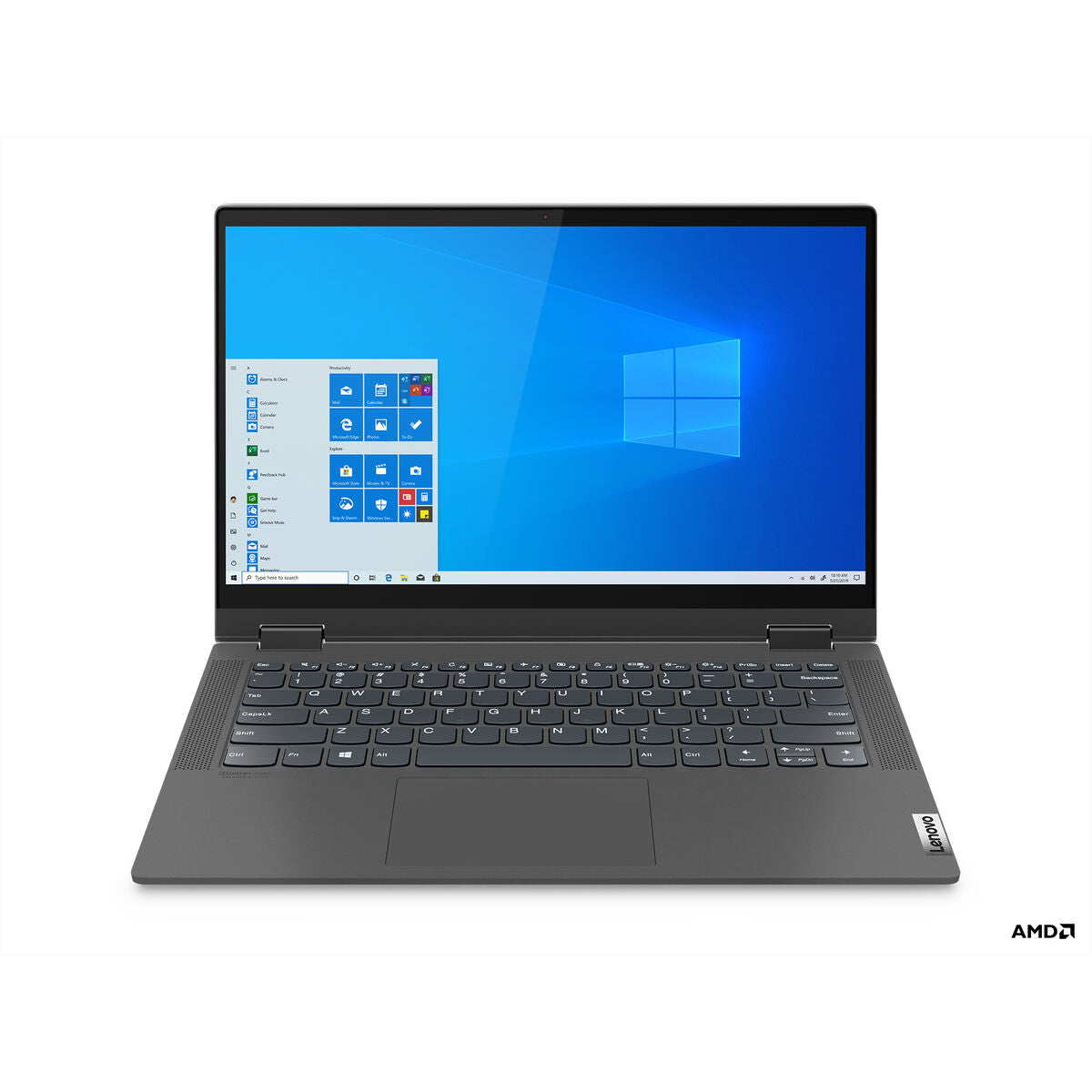 Laptop Lenovo 82HU014HSP 14" Ryzen 7 5700U 16 GB RAM 512 GB SSD Spanish Qwerty