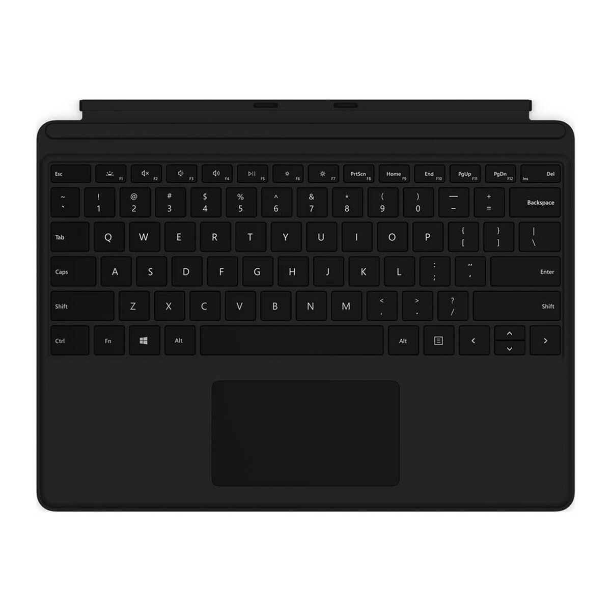 Tastiera con Touchpad Microsoft Surface Pro X Azerty Francese Nero