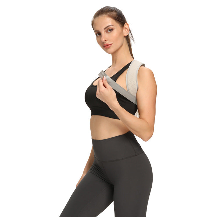 Correttore posturale posteriore Cintura clavicola regolabile Colonna vertebrale Spalla posteriore Lombare Uomo Donna Correzione della postura