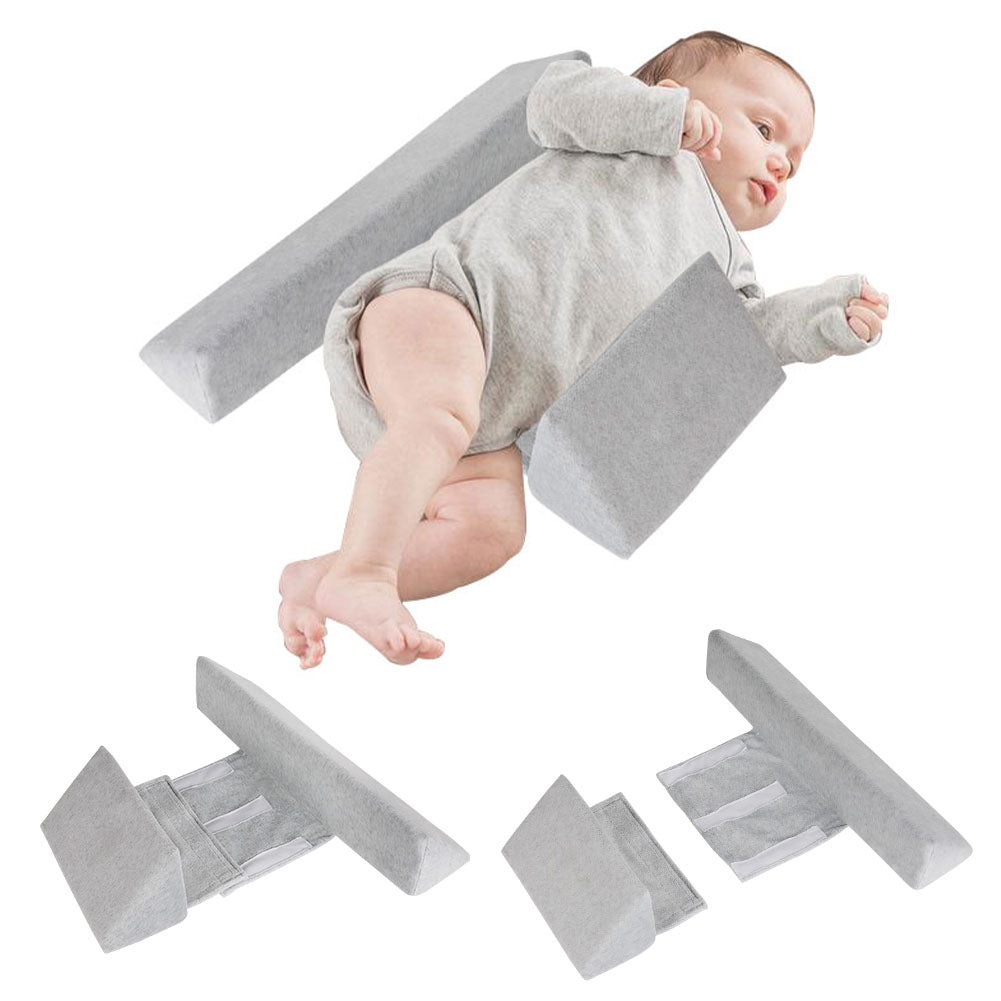 Cuscino modellante per lo styling del neonato Triangolo del cuscino per dormire sul lato anti-ribaltamento
