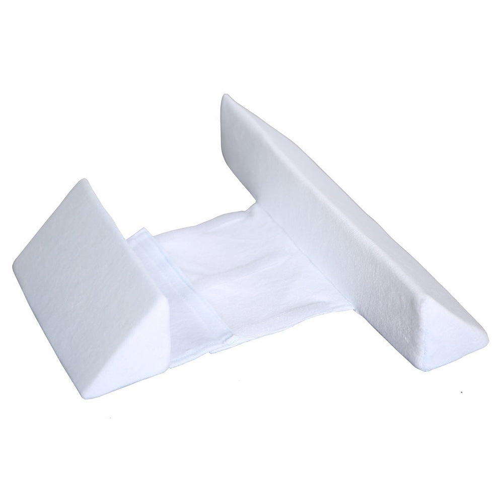 Cuscino modellante per lo styling del neonato Triangolo del cuscino per dormire sul lato anti-ribaltamento