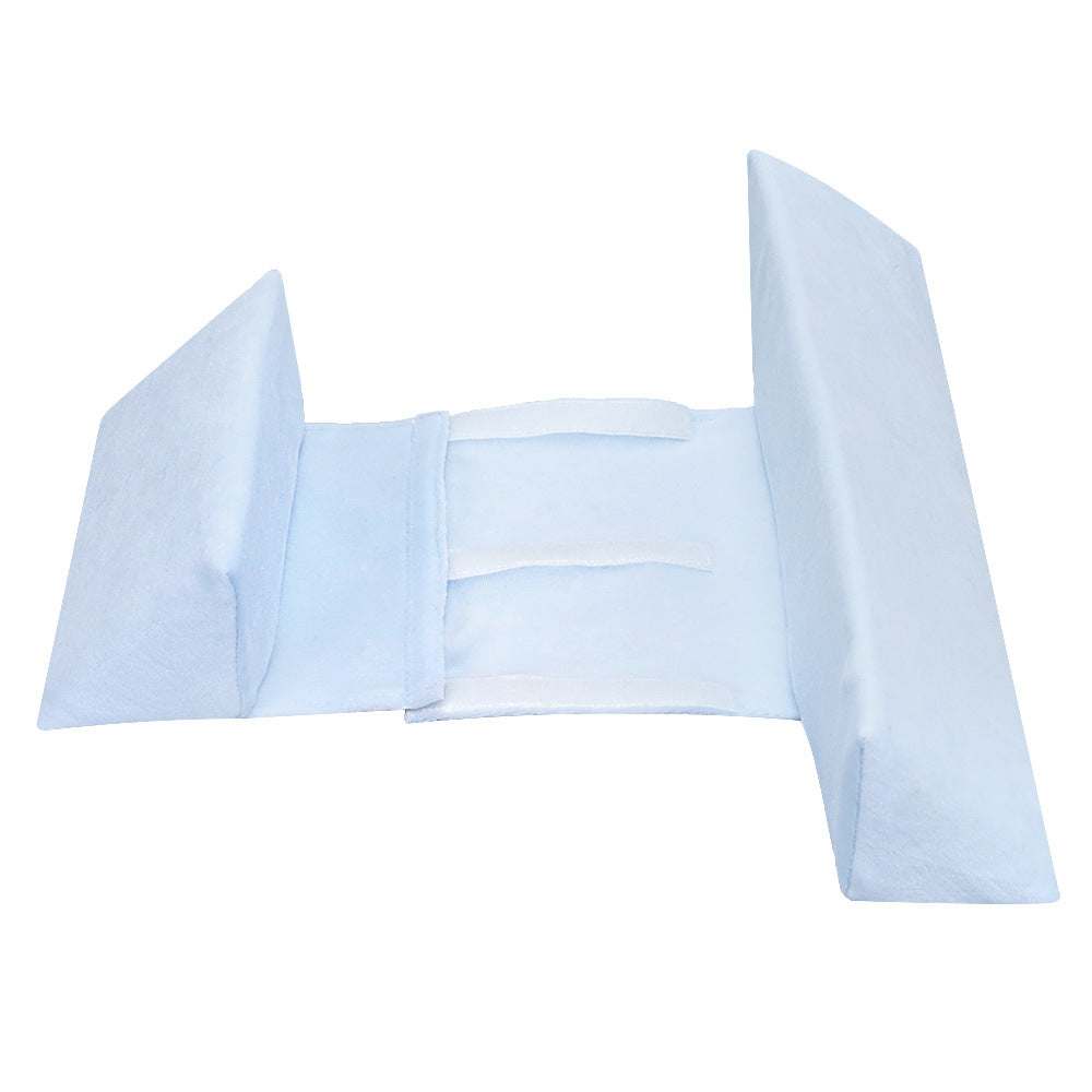 Cuscino modellante per lo styling del neonato Triangolo del cuscino per dormire sul lato anti-ribaltamento