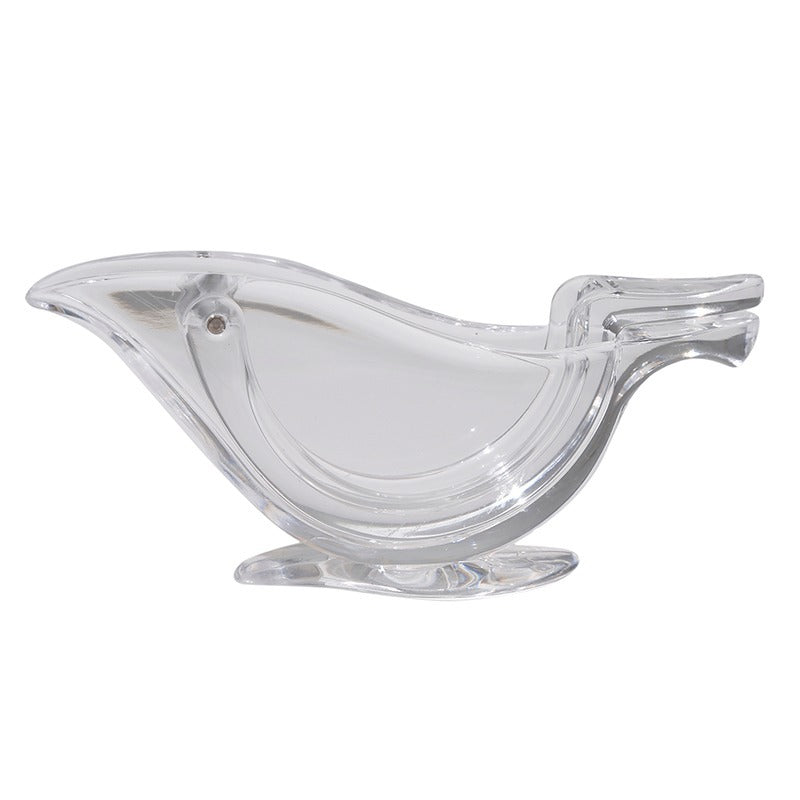 Spremiagrumi Manuale Acrilico Trasparente Elegance A Forma Di Uccello Spremiagrumi Utensili Da Cucina Gadget