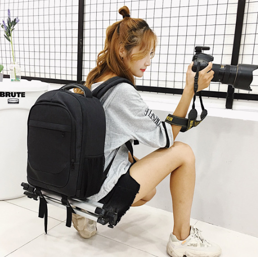 新品定制防水相机笔记本背包