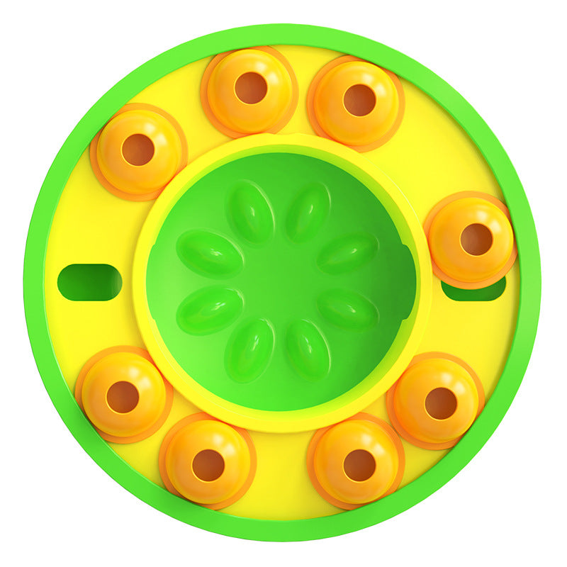 Cane Animali domestici Puzzle Giocattoli Alimentatore lento Aumento interattivo Cucciolo IQ Distributore di cibo Mangiare lentamente Ciotola antiscivolo Gioco di addestramento per cani