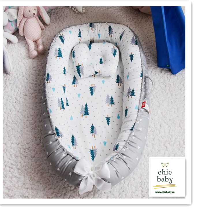Lettino da viaggio per culla portatile rimovibile e lavabile per bambini Culla in cotone per bambini