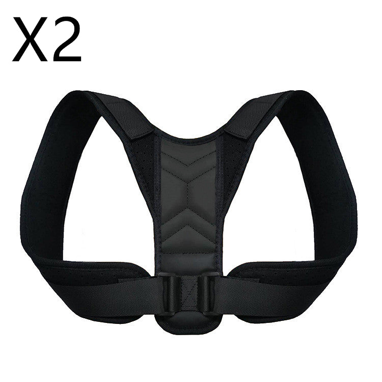 Correttore posturale posteriore Cintura clavicola regolabile Colonna vertebrale Spalla posteriore Lombare Uomo Donna Correzione della postura