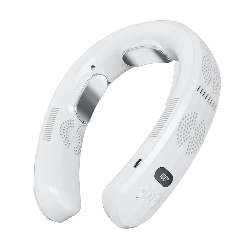 USB Ventilatore portatile a collo sospeso Tturbine semiconductor sistema di refrigerazione tre