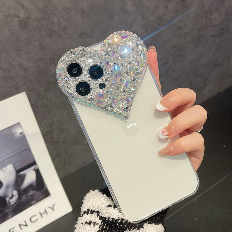 Cover per telefono con strass moda donna