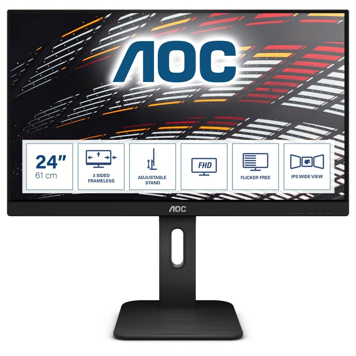 Monitor AOC X24P1 LED IPS Flicker free