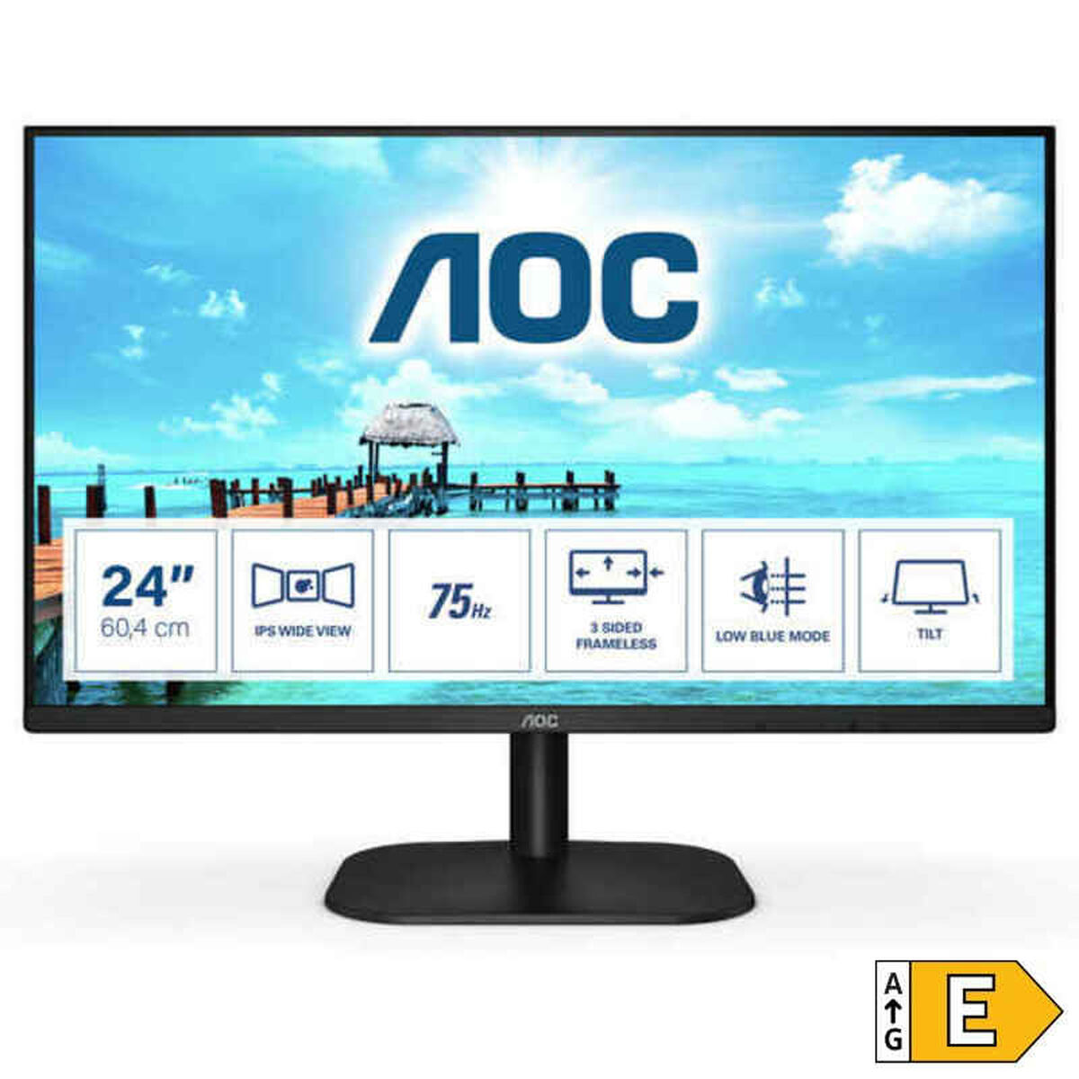 Monitor AOC 24B2XH/EU 23,8" LED IPS Flicker free
