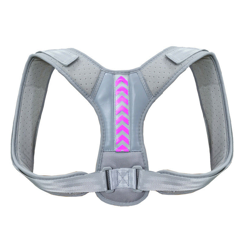 Correttore posturale posteriore Cintura clavicola regolabile Colonna vertebrale Spalla posteriore Lombare Uomo Donna Correzione della postura