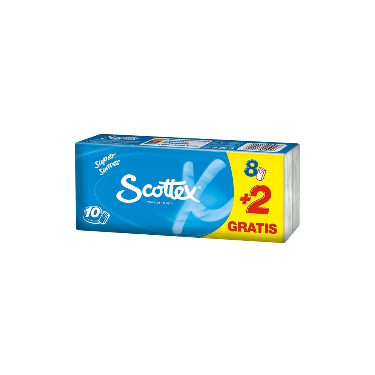 Fazzoletti di Carta Scottex 3 strati (10 x 10 uds)