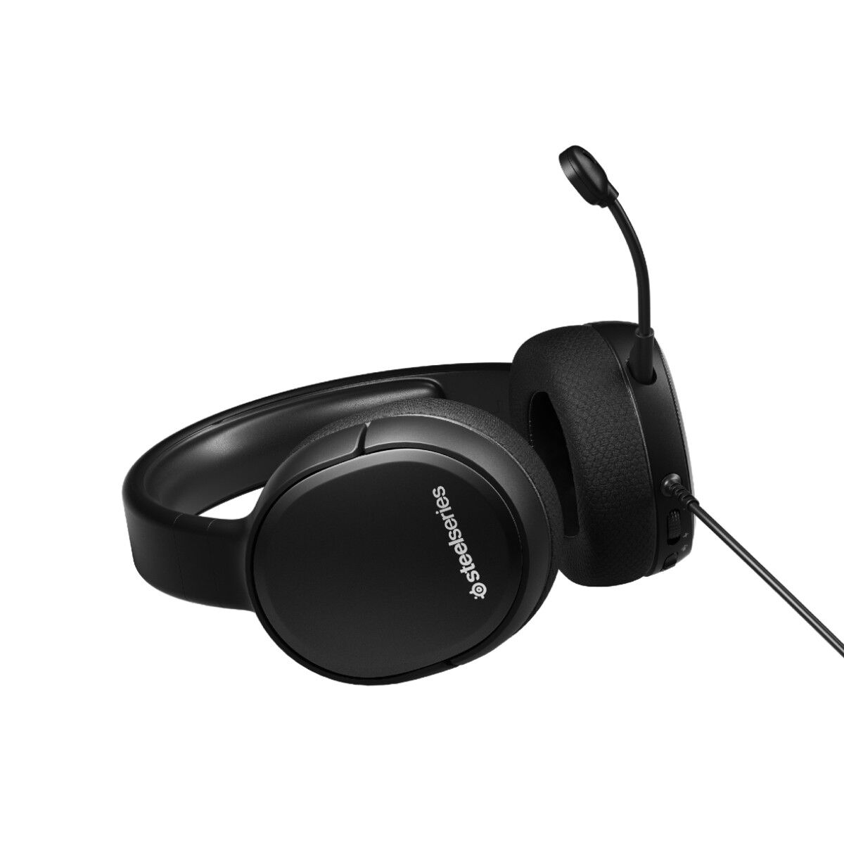 Auricolari con Microfono SteelSeries Arctis 1 Nero