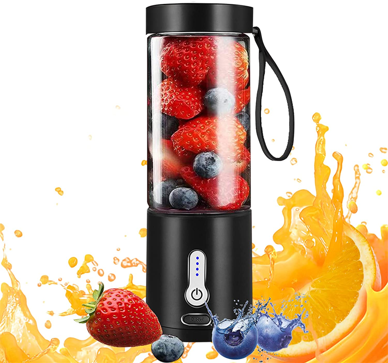 Nuovo frullatore portatile Estrattore di succo azionato a mano Forniture da cucina portatili per la cottura della frutta