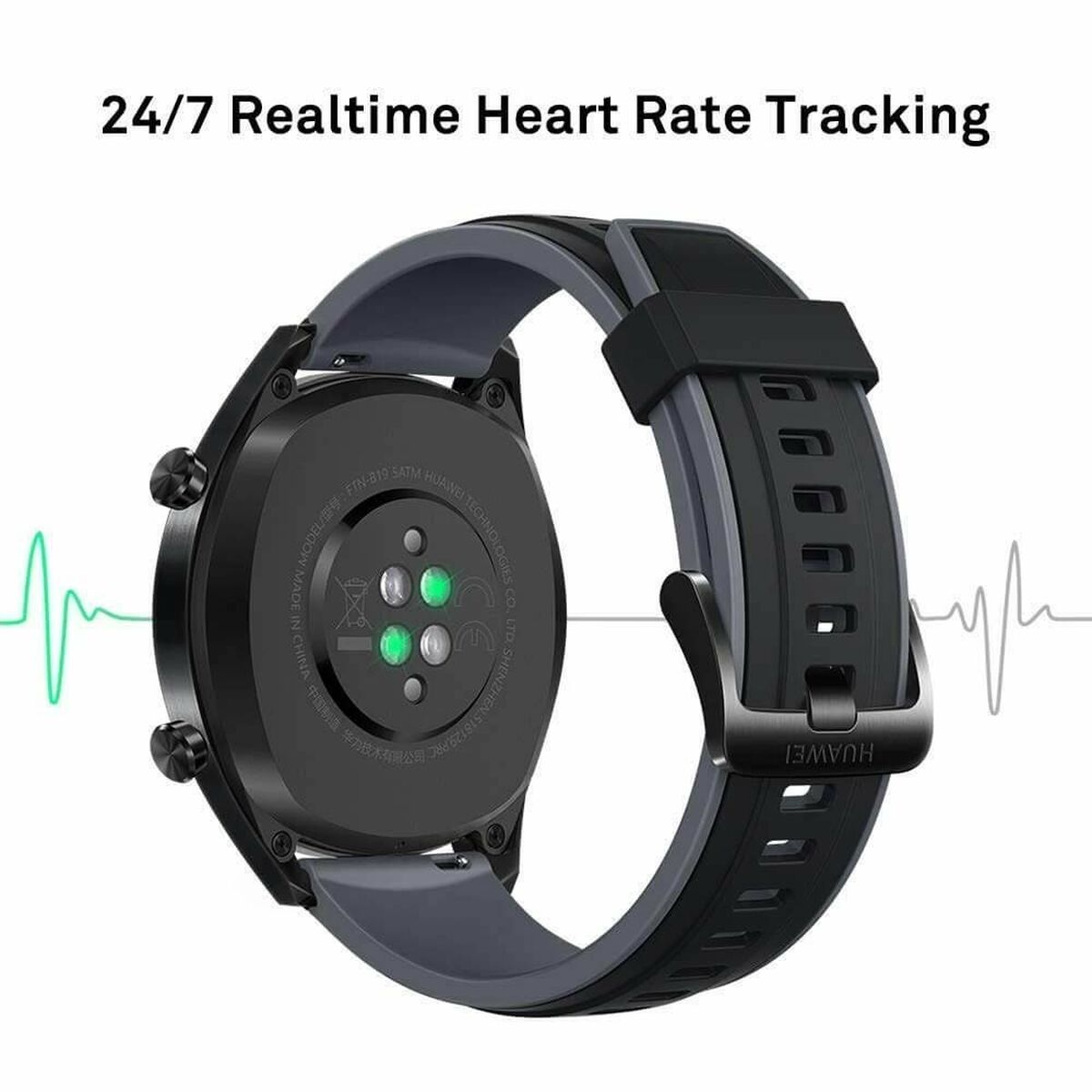 Smartwatch Huawei 1,39" AMOLED Bluetooth GPS Nero (Ricondizionati C)
