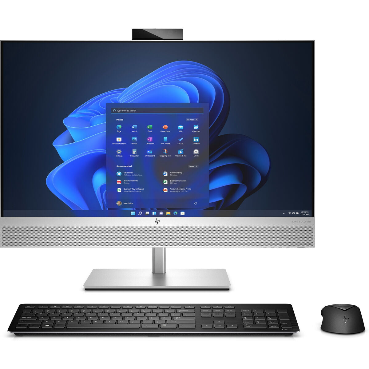 All in One HP EliteOne 870 G9 Qwerty in Spagnolo 27" i5-12500H 16 GB RAM 512 GB 512 GB SSD 16 GB