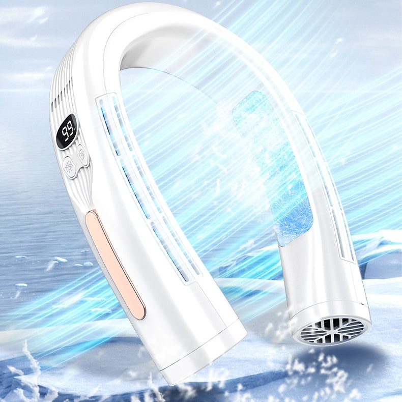 Gadget estivi per il dispositivo di raffreddamento del collo del ventilatore portatile di moda all'aperto