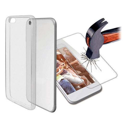 Custodia per Cellulare KSIX IPHONE 7, 8 Plus Trasparente
