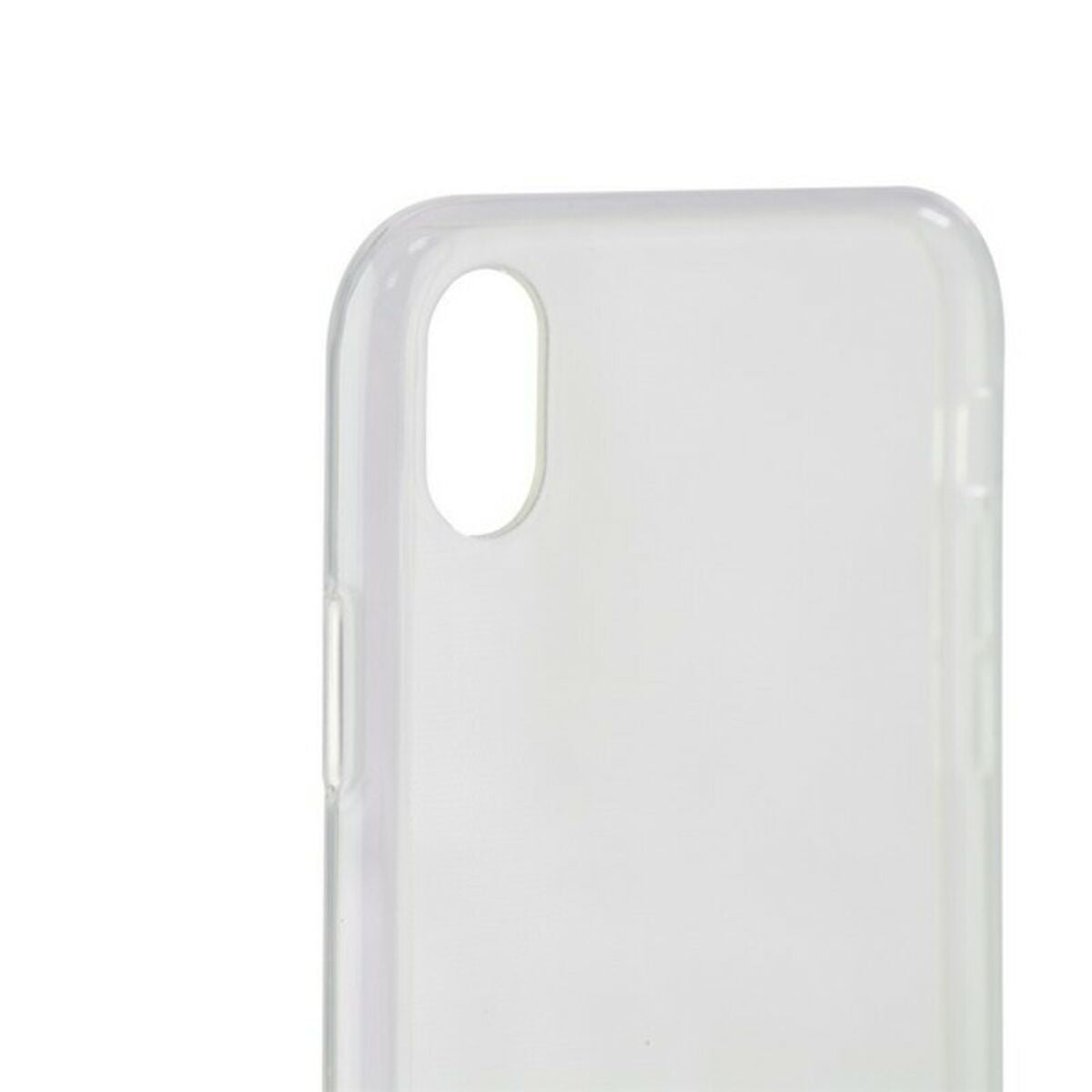 Custodia per Cellulare Iphone Xs Max KSIX Flex Trasparente
