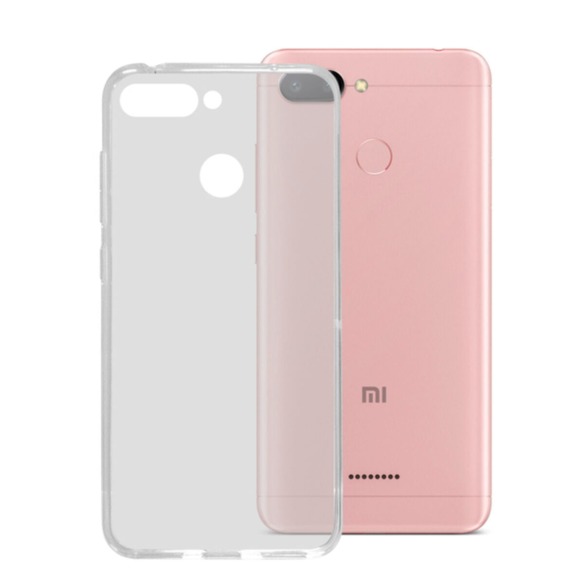 Custodia per Cellulare KSIX XIAOMI REDMI 6 Trasparente