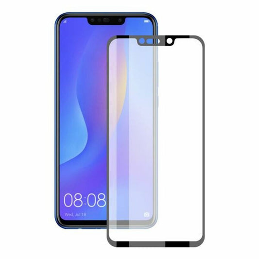 Proteggi Schermo in Vetro Temperato Curvo Huawei Mate 20 Pro KSIX 3D Negro