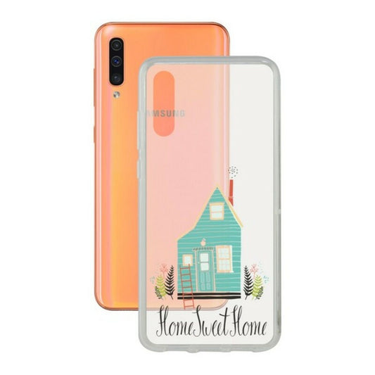 Custodia per Cellulare Samsung Galaxy A30S/A40/A50 Contact BIG-S1904303 Flex Home TPU Stampa